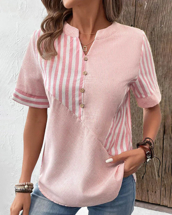 Lola | Soft Striped Blouse