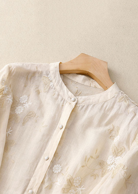 Sophia™  Elegant Embroidered Blouse