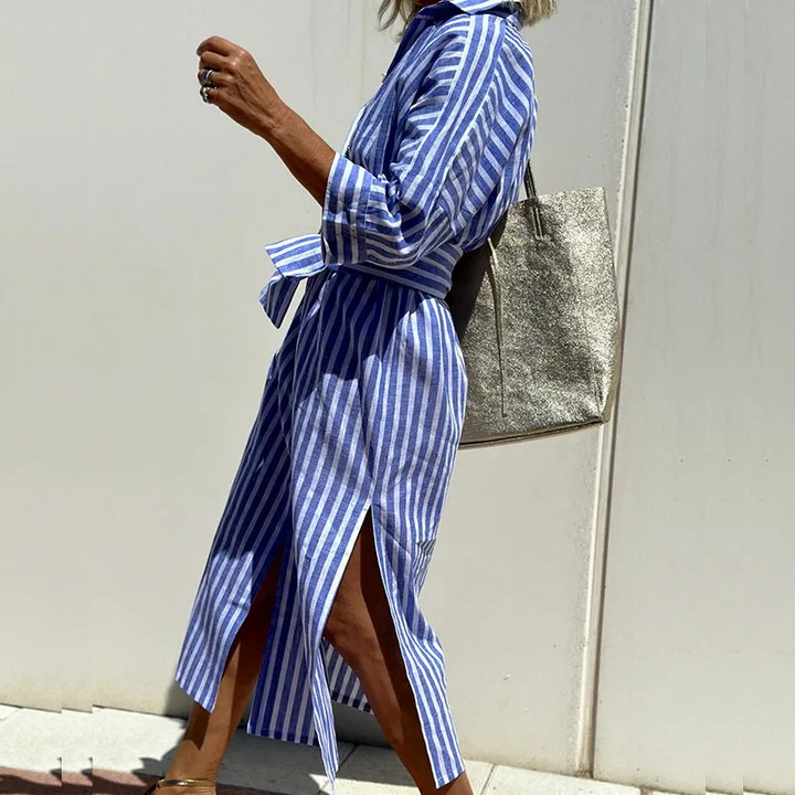 Nyla - Striped dress shirt