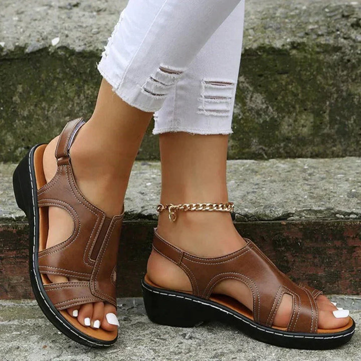 Julia™ - Orthopedic Leather Sandals