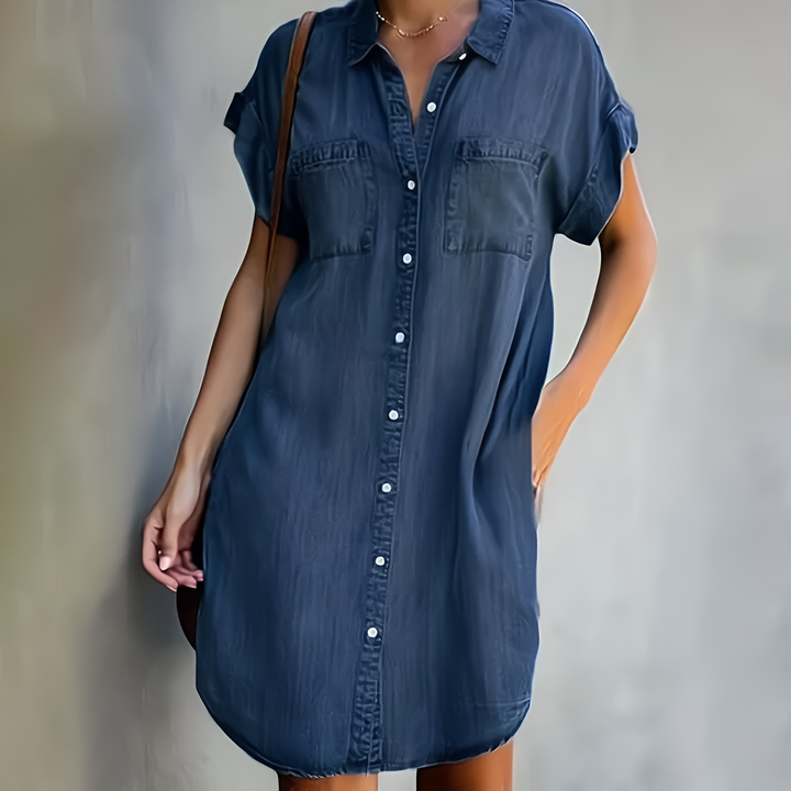 Abbie Classic Denim Dress