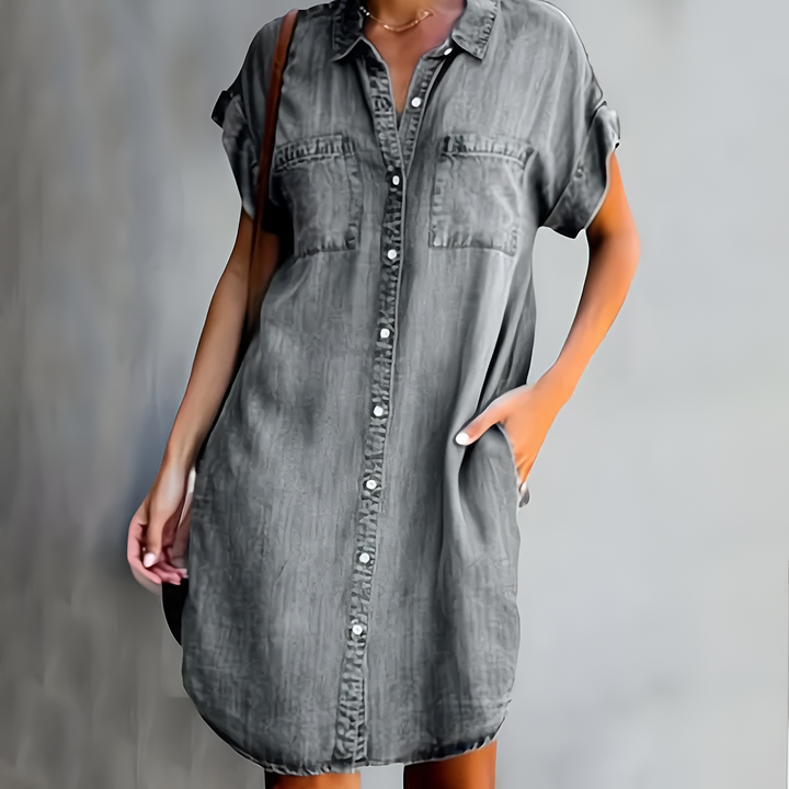 Abbie Classic Denim Dress