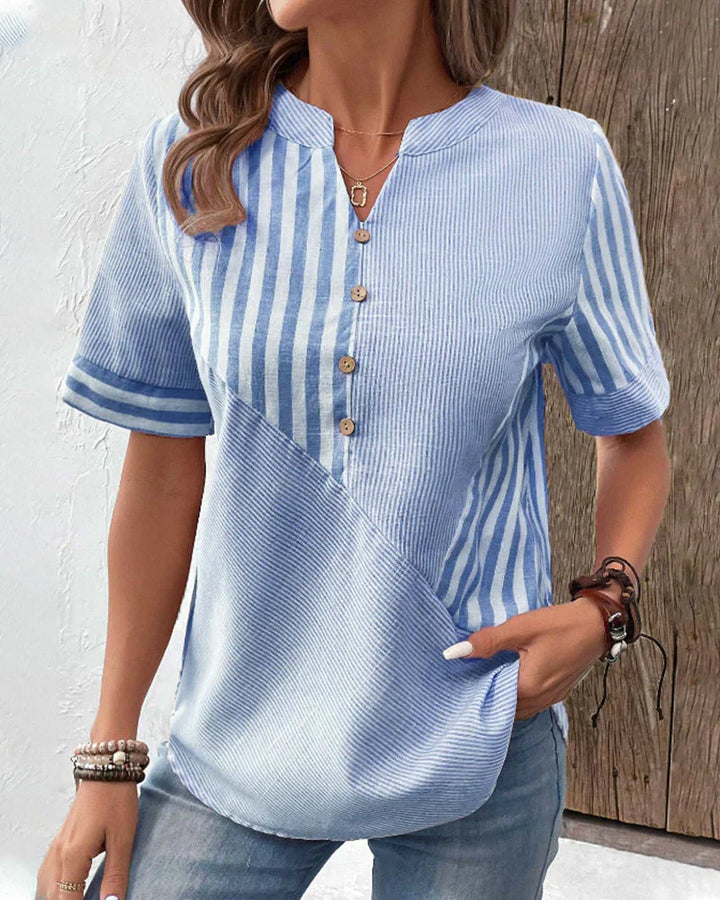 Lola | Soft Striped Blouse