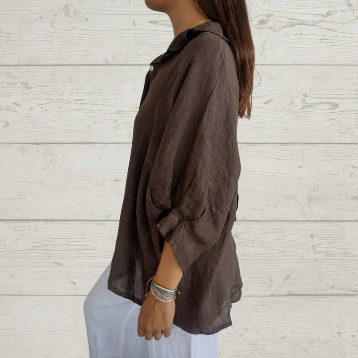 Mila Button-Down Shirt